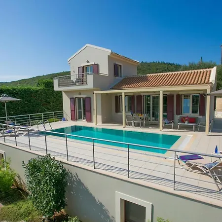 Sleeps 4 Pool Air Con Wifi Villa Fiskardo