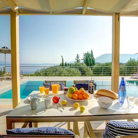 Villa Sleeps 4 Pool Air Con Wifi Fiskardo